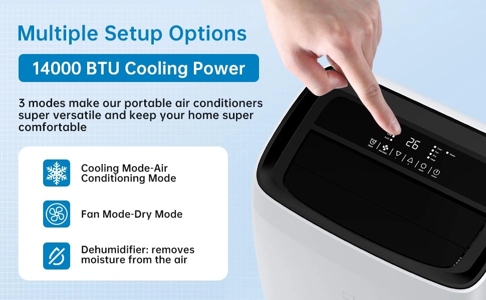 Portable Air Conditioner - 1100W