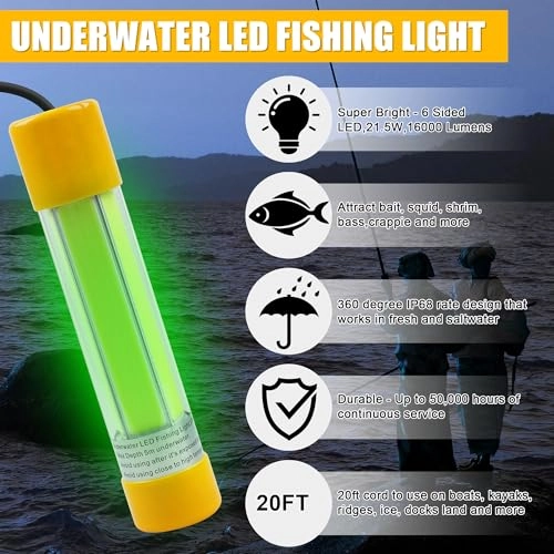 Submersible Fishing Light - 6m