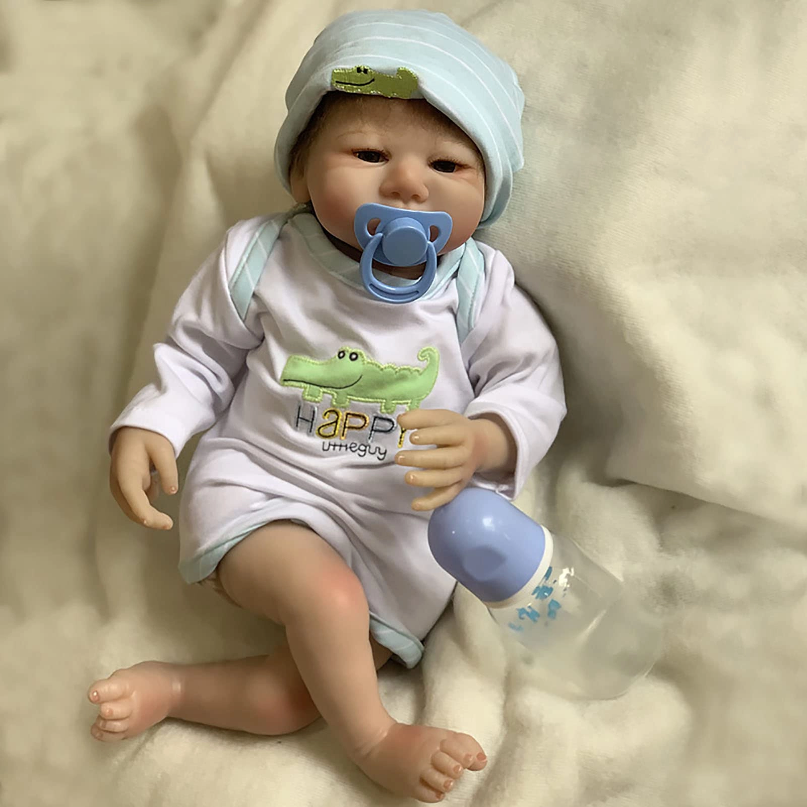 Reborn Baby Doll - 18 Inch 45cm Soft Vinyl Girl