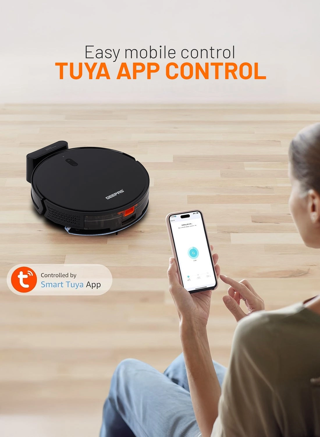 Robot Vacuum Cleaner GRVC19058 - With Mop