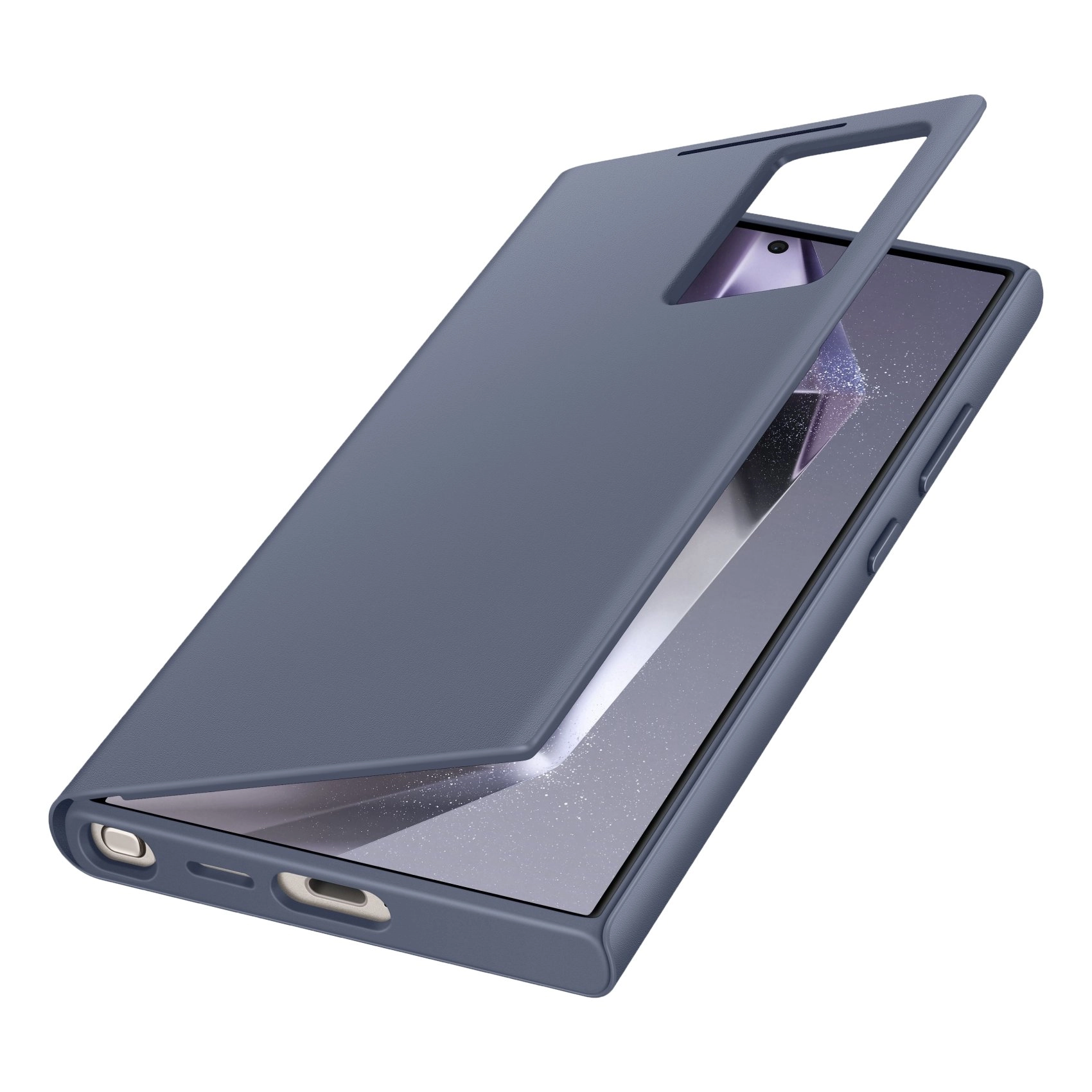 Smart View Wallet Case - Violet for Galaxy S24