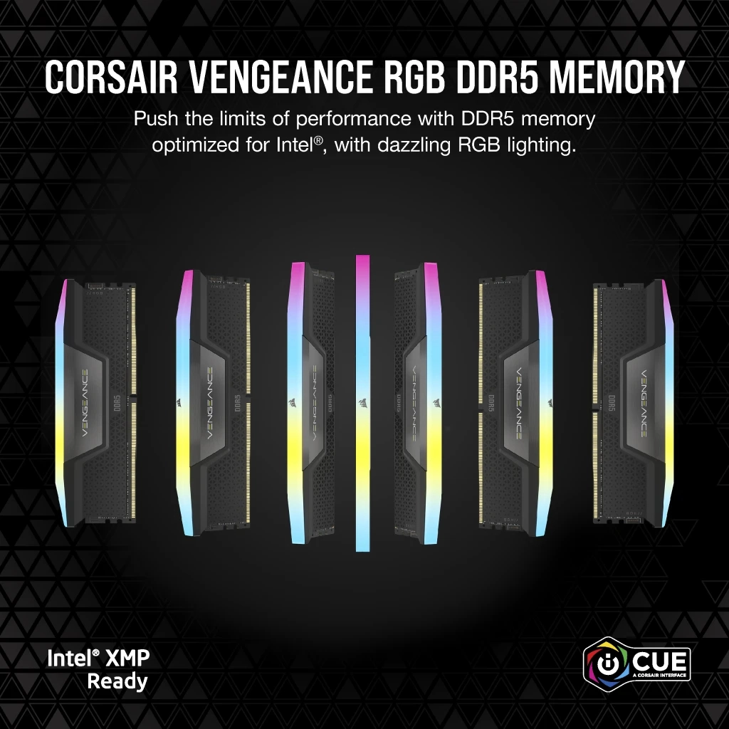 VENGEANCE RGB - 96GB 6400MHz 288 Pin DDR5