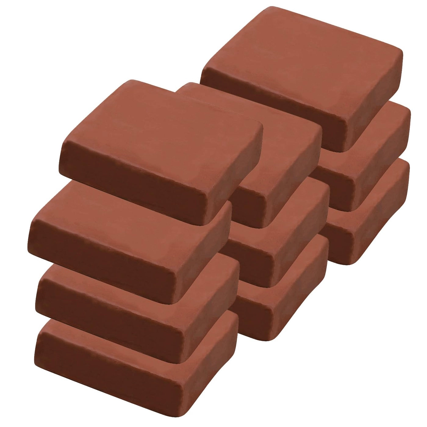 WABAFL Natural Terracotta Pottery Sculpting Clay - 4.54 kg