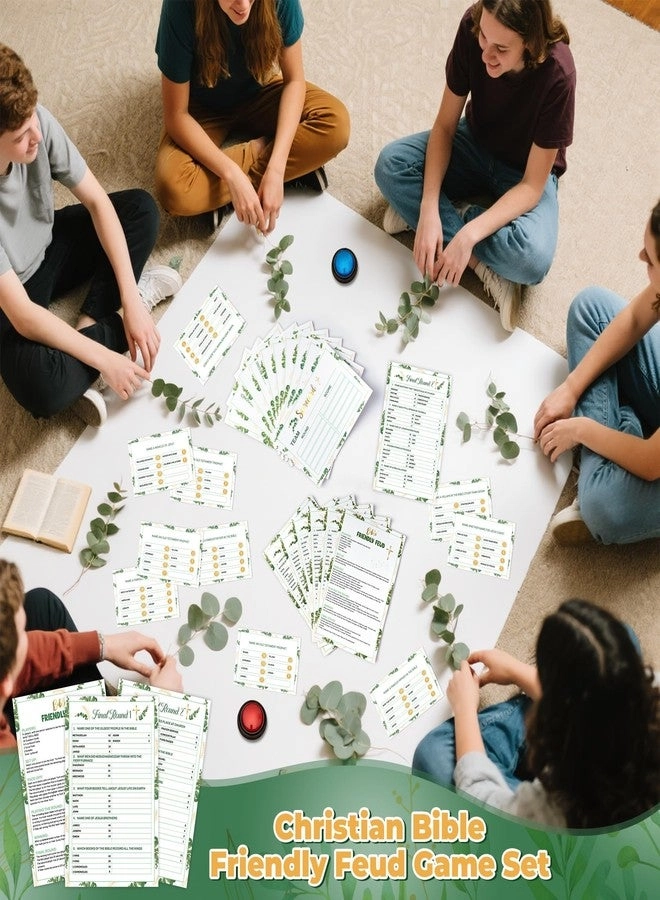 Christian Bible Friendly Feud Game - 40Pcs