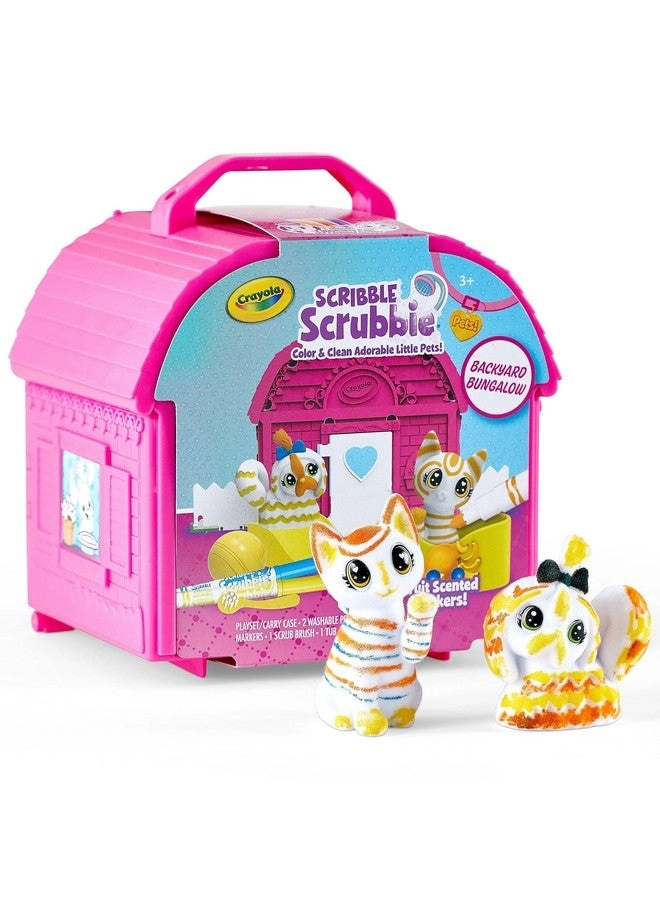 Crayola Scribble Scrubbie Pets - Backyard Playset 3+ years