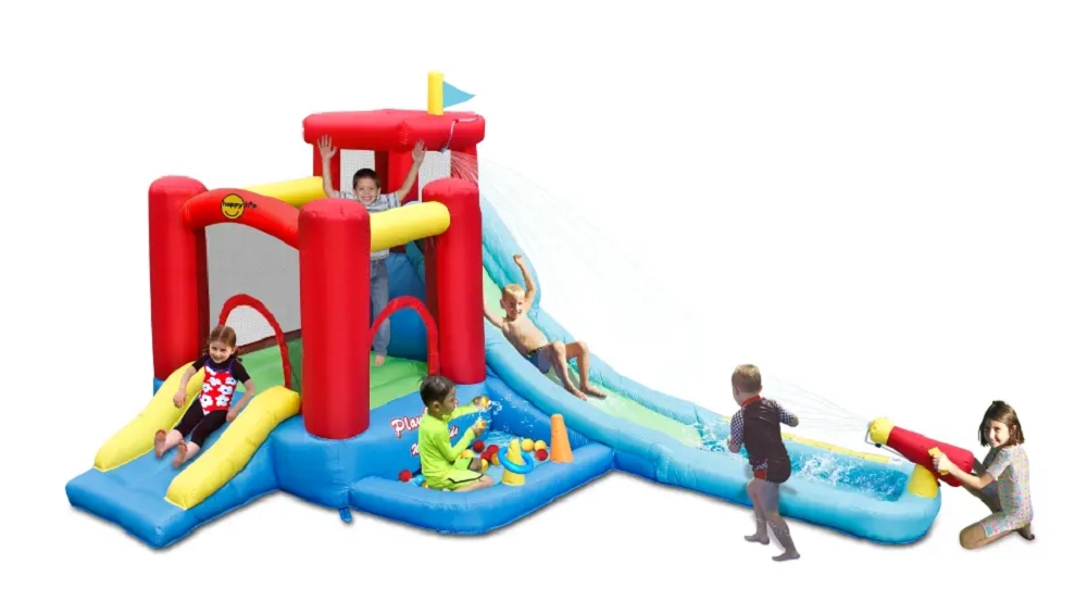 Playcenter with Water Slide - Red 3+