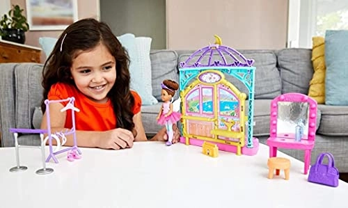 Chelsea Doll and Ballet Playset - 6 in Brunette Ages 3+