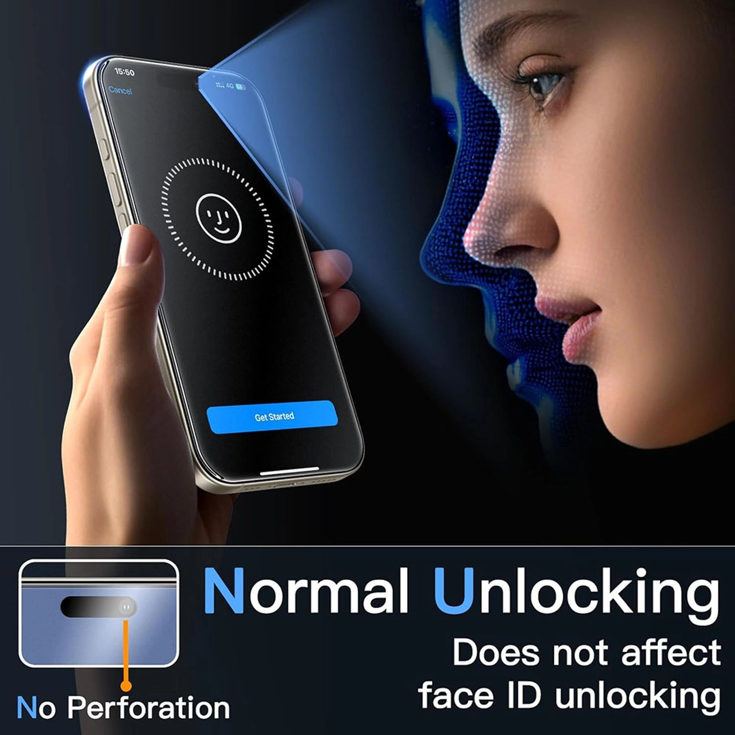 Ultra HD Tempered Glass Screen Protector for iPhone 17