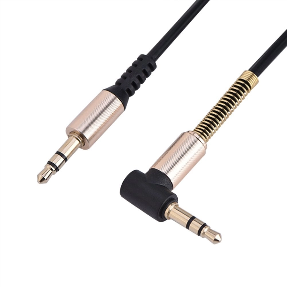 3.5mm Male to Male Spring Aux Cable - 1.8M/6ft