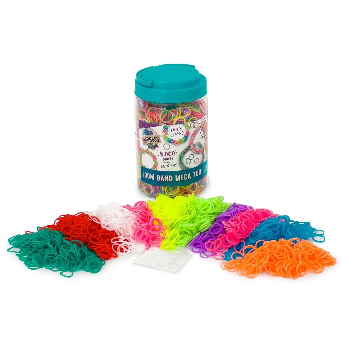 ADDO Oti Loom Bands Kit - 5+ years over 1800 pcs