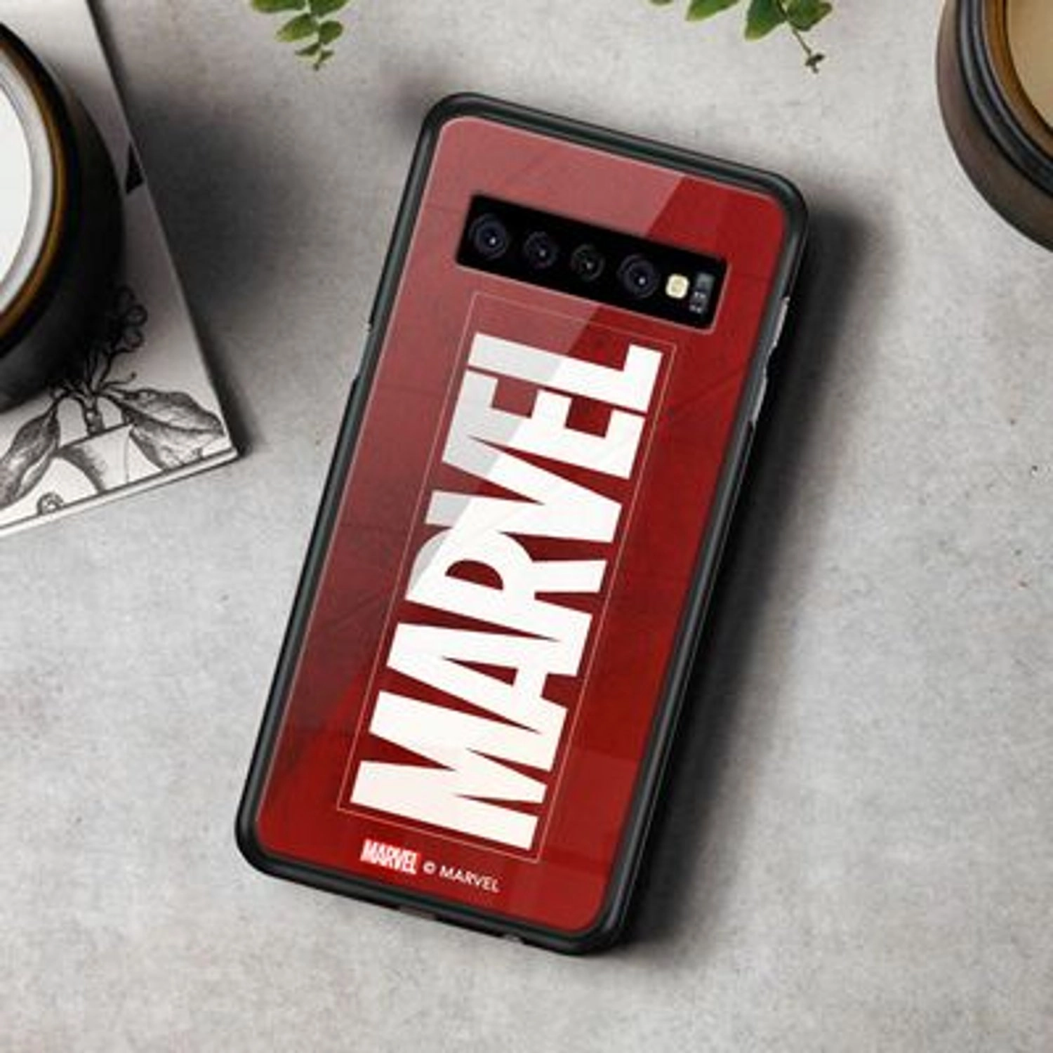 Galaxy S10 Back Case TPU Bumper Case + Tempered Glass Back for Galaxy S10