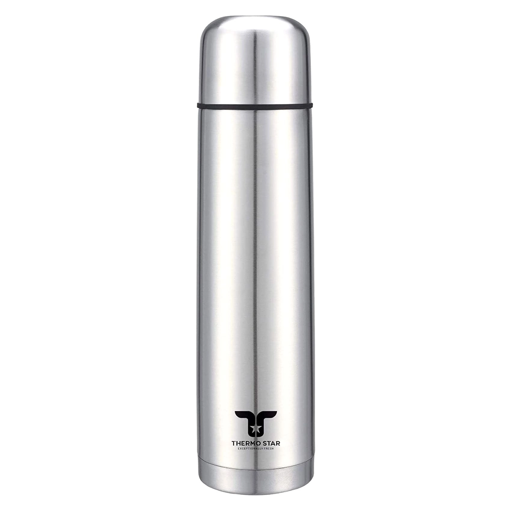 Carrefour Feelings Thermo Star Stainless Steel Flask - 1L