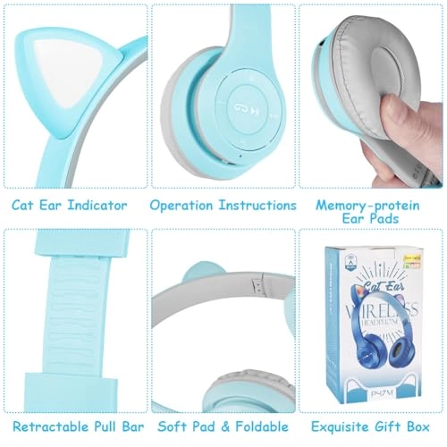 Kids Bluetooth Headphones Wireless Headphone