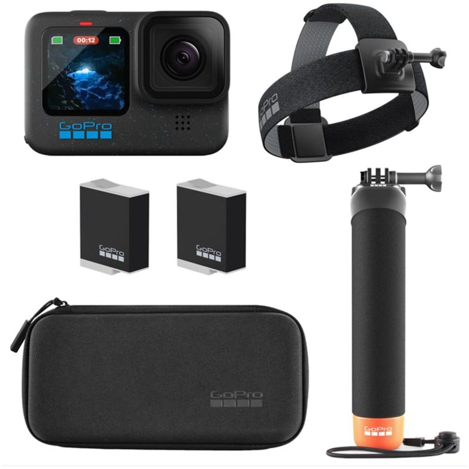 GoPro HERO12 Black 5.3K60 Accessories Bundle