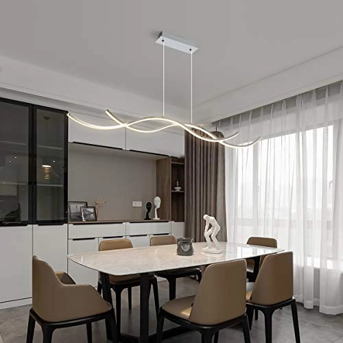 Modern Wave Pendant Light - 120cm/47.2 inch maximum
