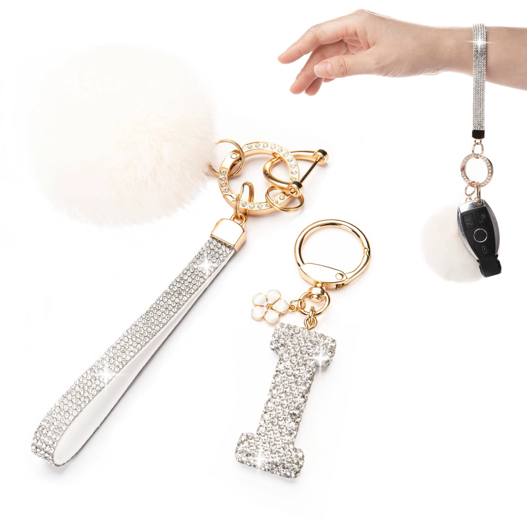 Initial Keychain - Letter