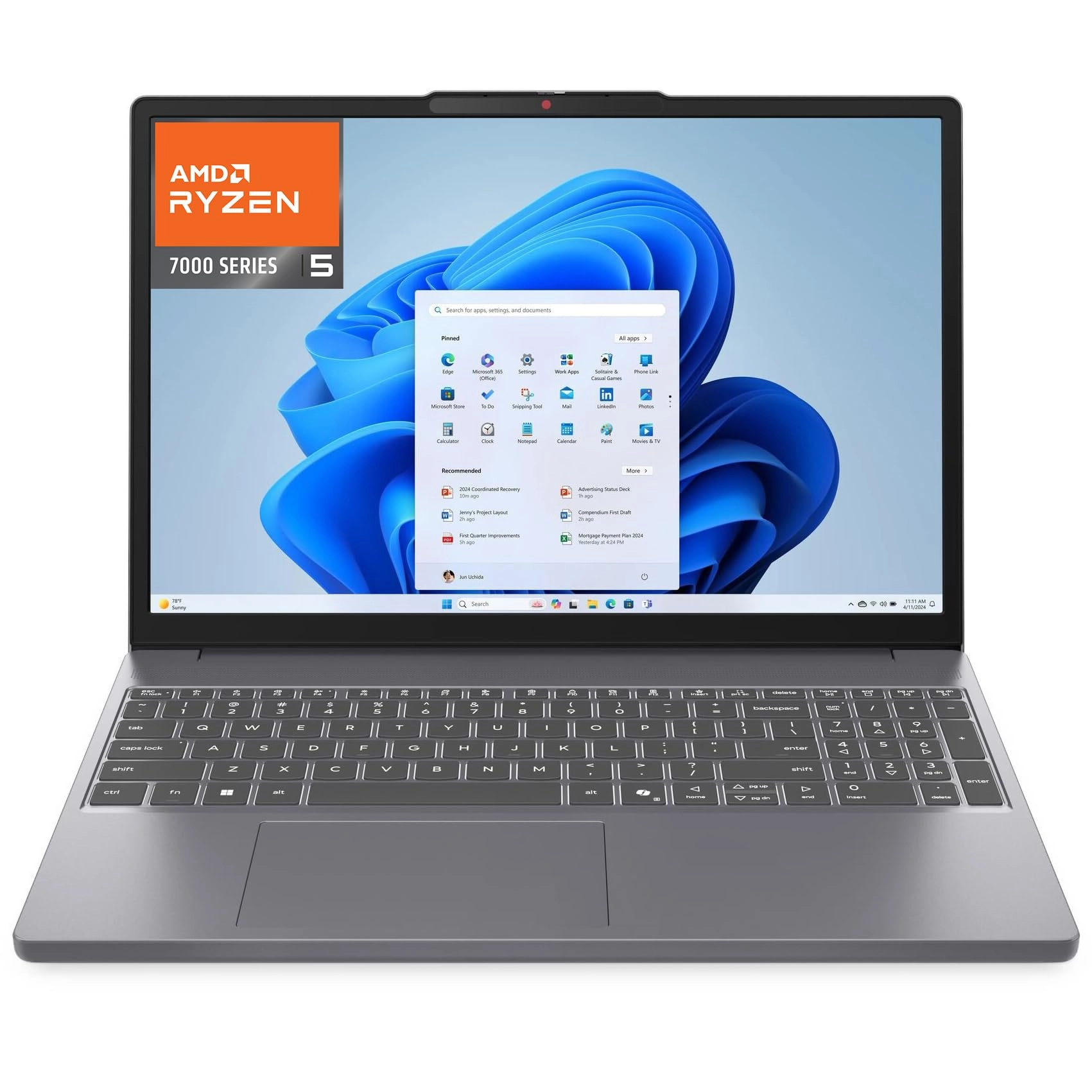 Lenovo ThinkBook 16 G6 Slim 3 - 15.3'' Ryzen 5 7430U 16GB DDR5 512GB SSD