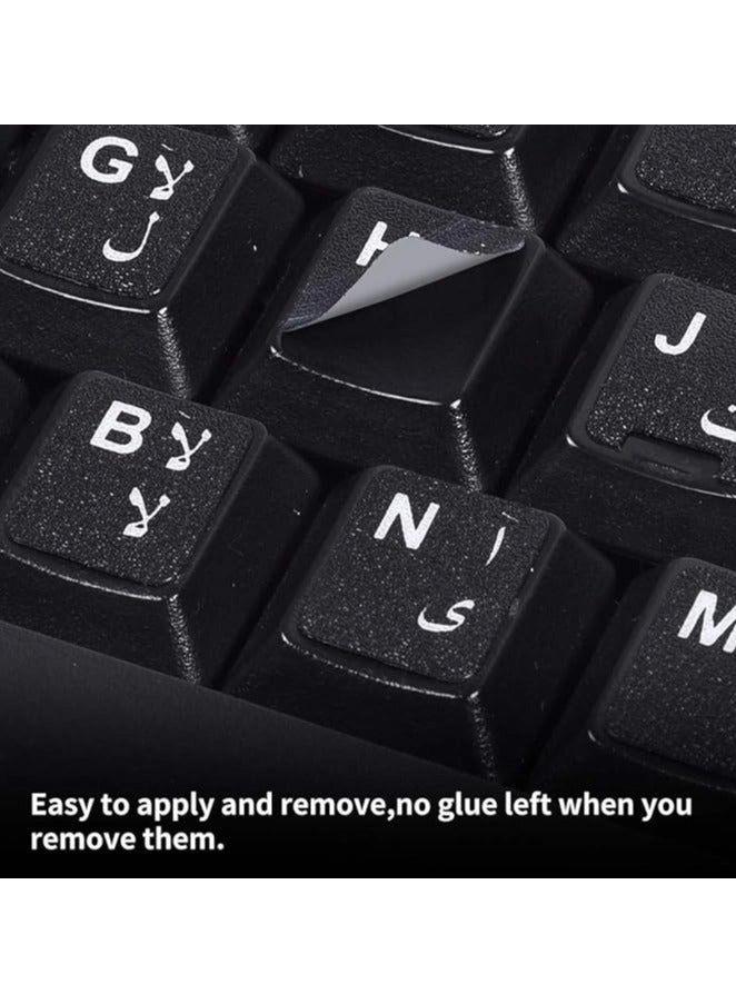 Arabic Keyboard Stickers - 180mm x 65mm 2pcs