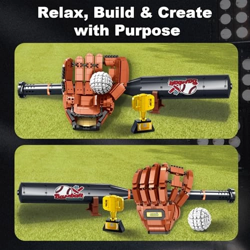 Baseball Building Set - Creative Sports Model Premium Construction