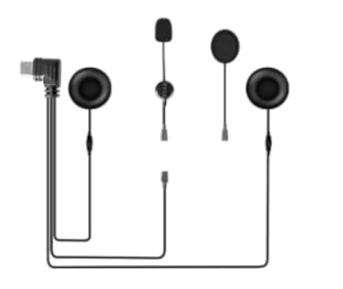 Helmet Bluetooth Headset - Type-C Over Ear