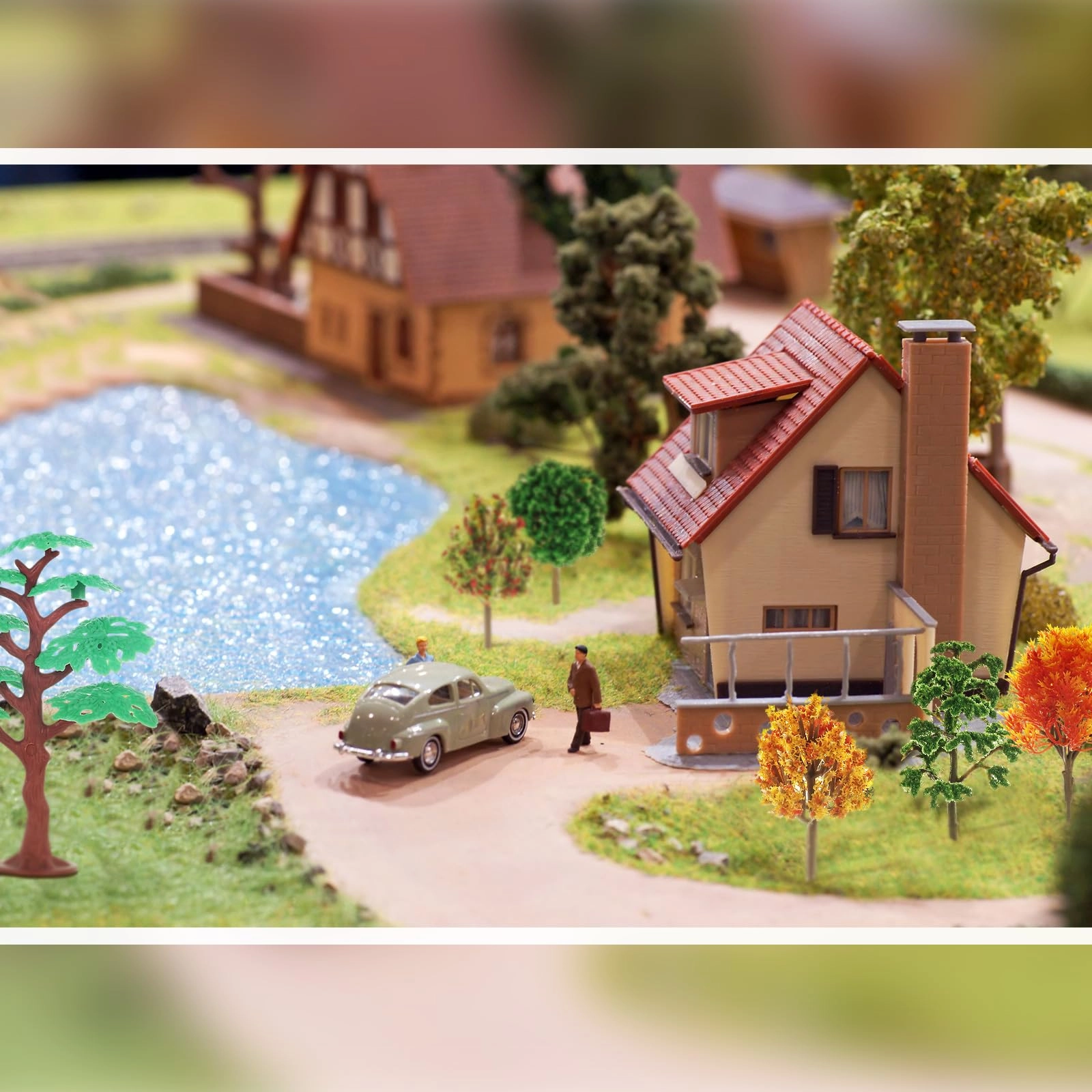 Miniature Model Trees - 28pcs