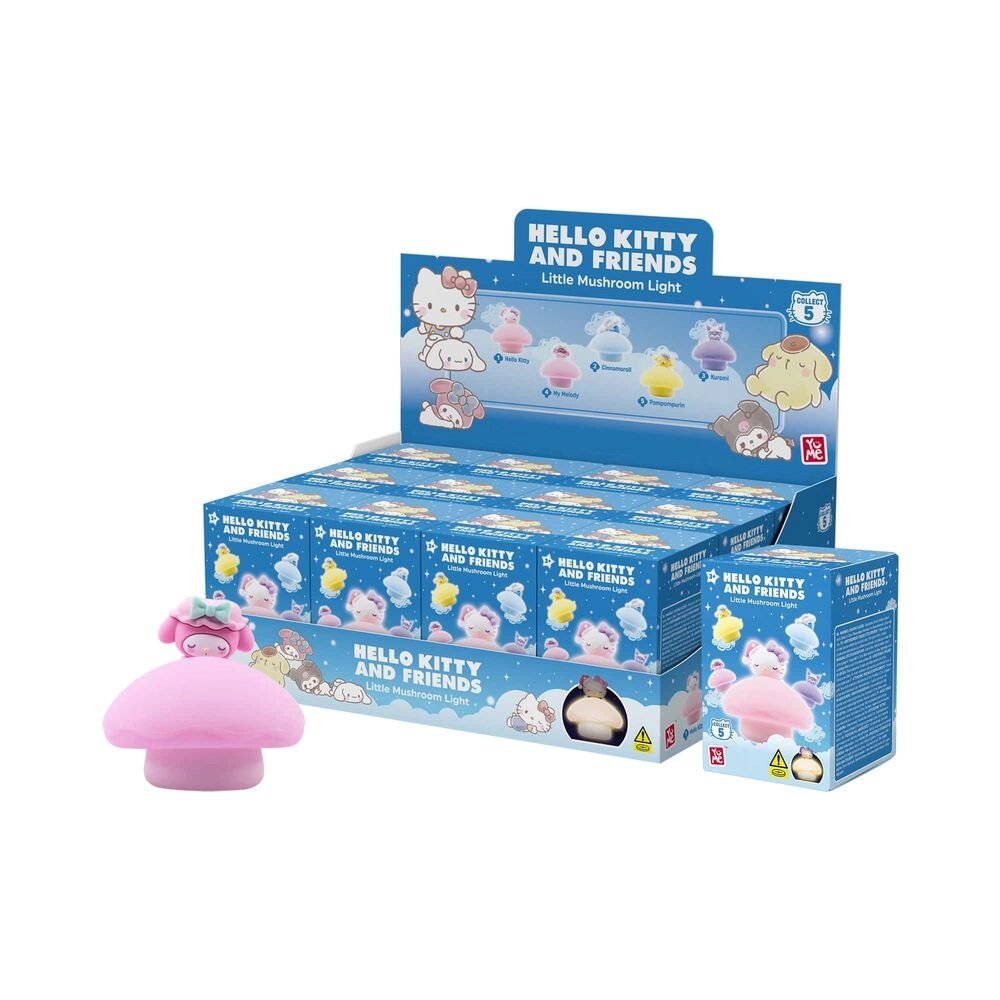 YuMe Toys Hello Kitty Little Mushroom Lamp