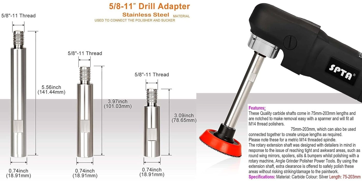 Extension Shaft - 4inch