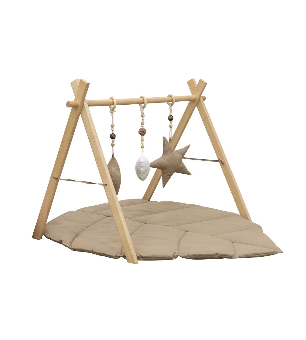 Wooden Baby Gym - Suitable for 0 month and above