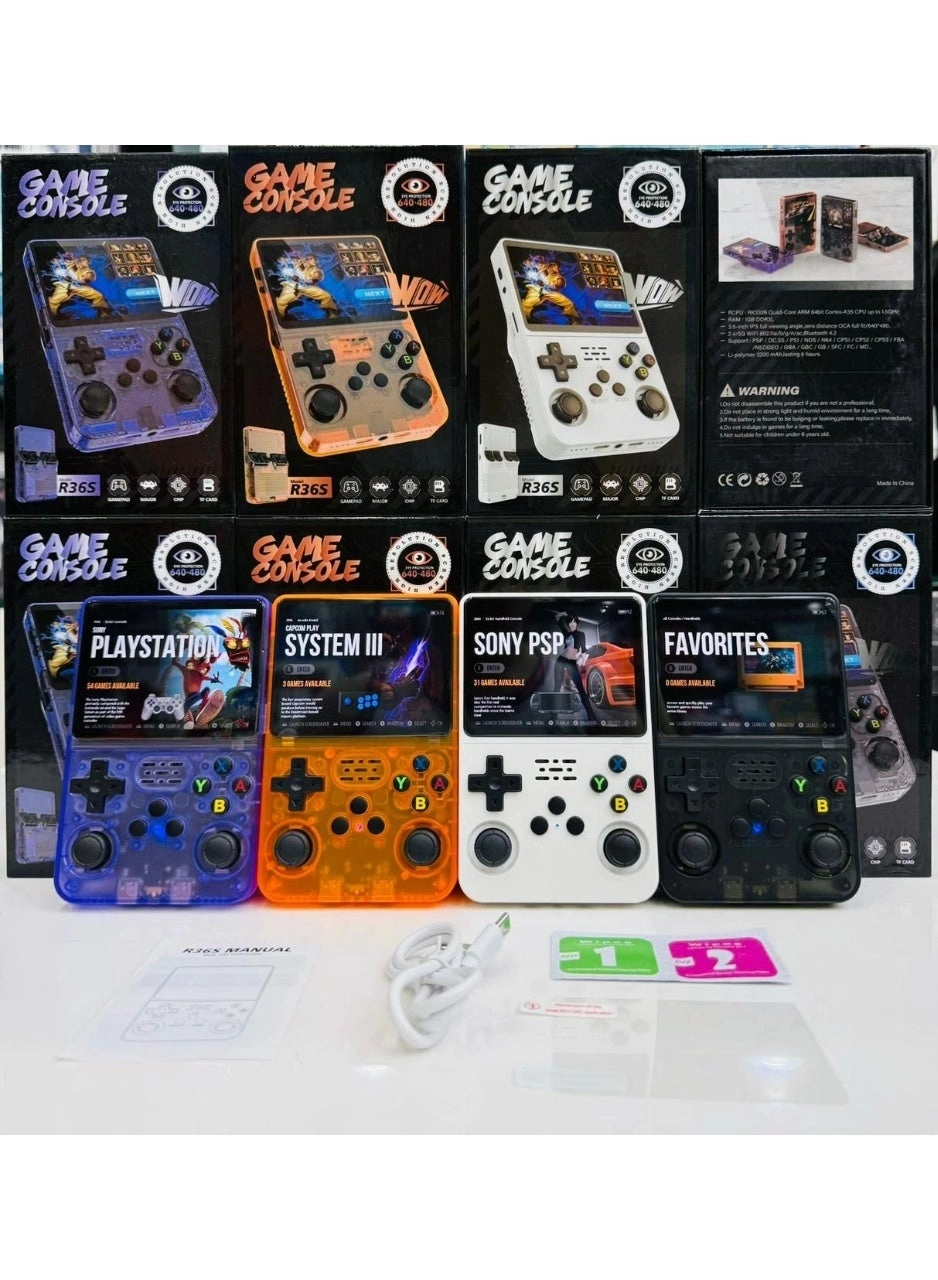 MAKS & CO. Retro Handheld Game Console - 64GB