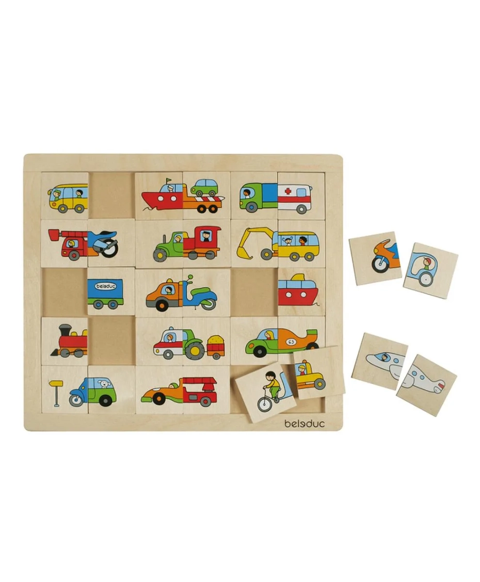 Match And Mix Transport Puzzle - 2+ 30 pieces