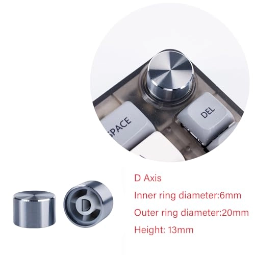 Upgrade Knob - 2.0 Count Grey Aluminum