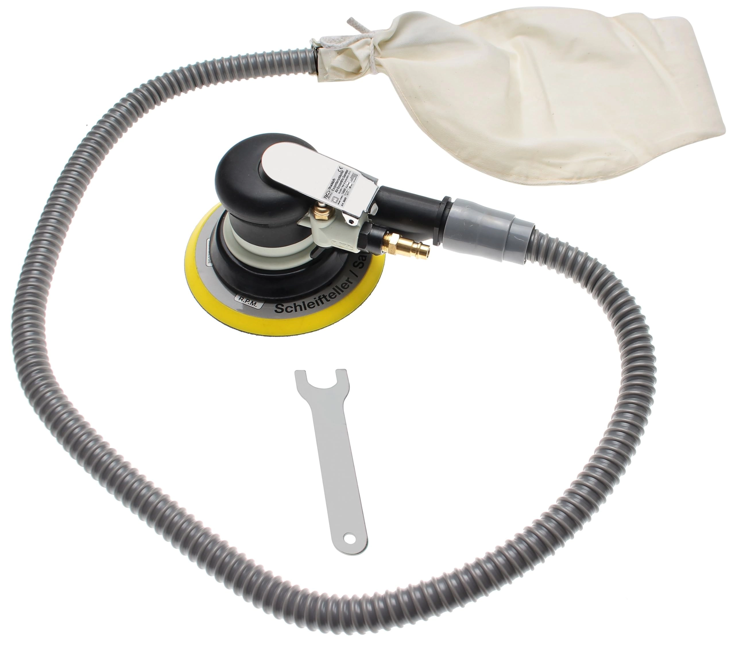 BGS 8688 Compressed Air Random Orbital Sander - 152 mm 10000 RPM