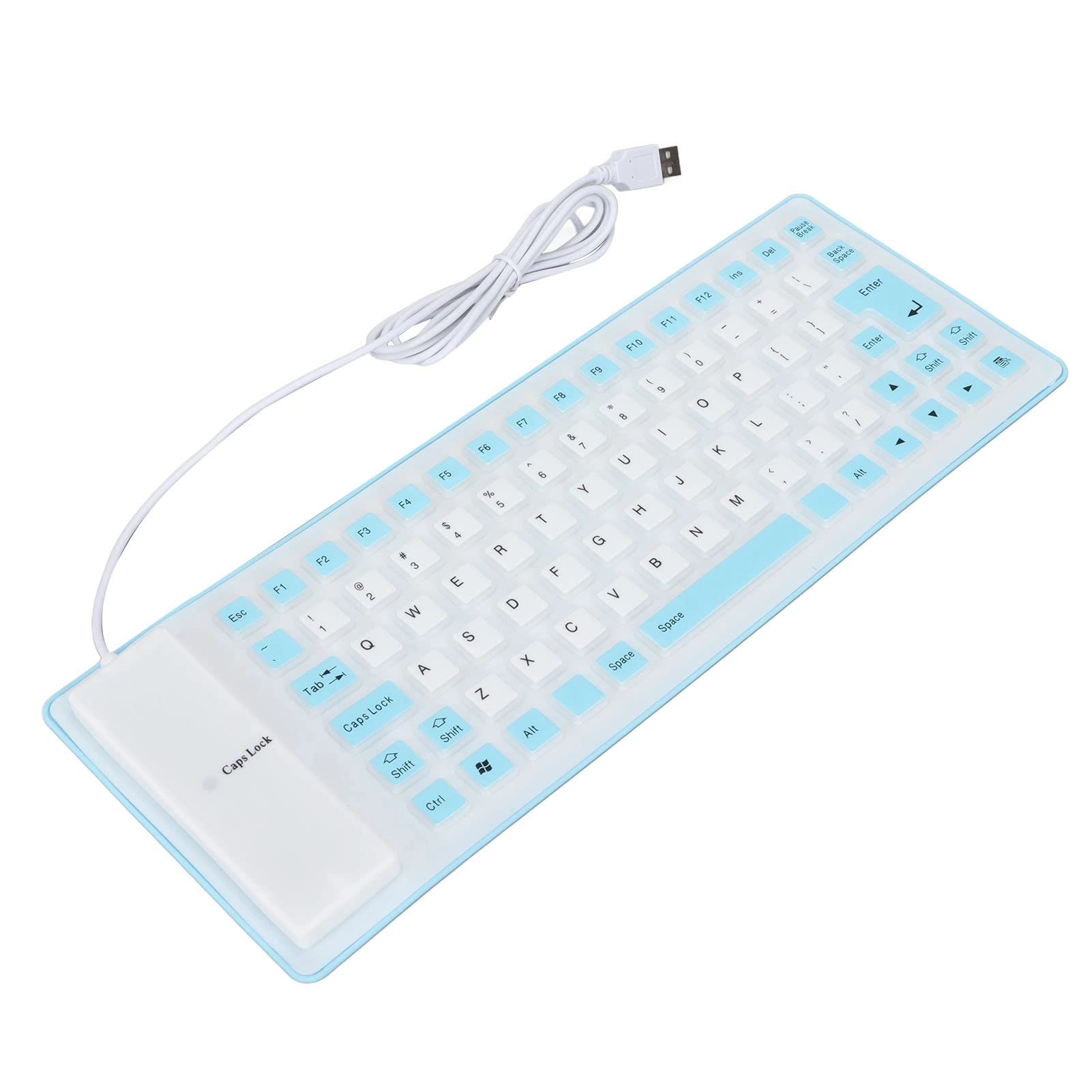 Foldable Silicone Keyboard - Wired