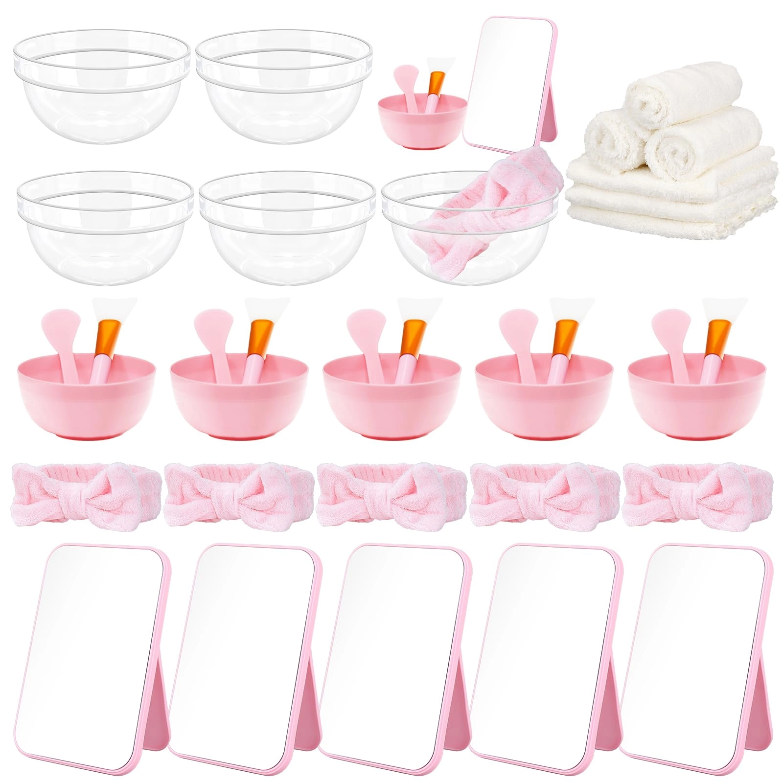 lycn Spa Party Supplies - 42pcs Birthday