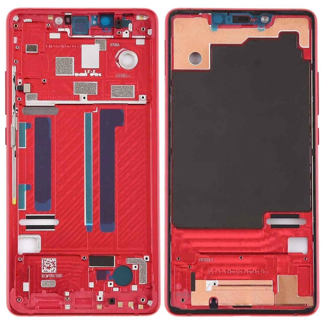 Wangyanlin Middle Frame Bezel with Side Keys for Xiaomi Mi 8 SE