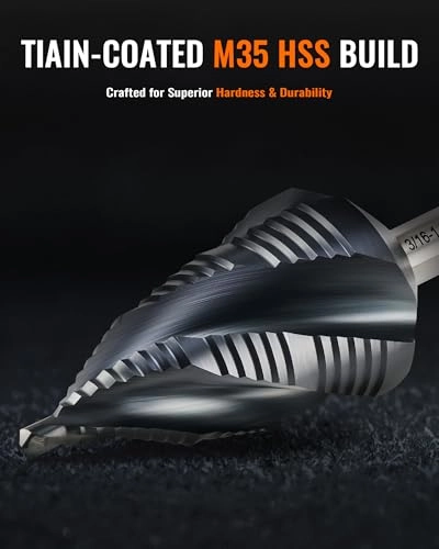 4M35-01 - Cobalt Steel 1 19 Sizes, 3/16" to 1-3/8"