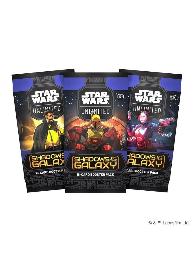 Star Wars Unlimited TCG Shadows of The Galaxy Booster Display - 24pcs