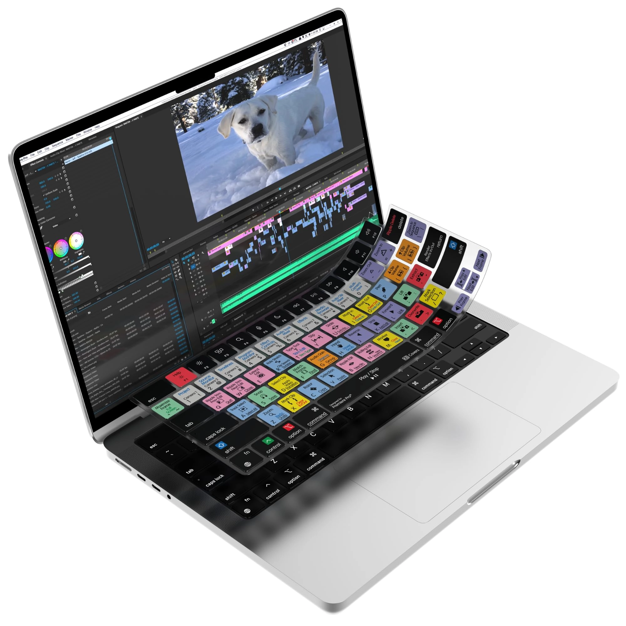 KB Covers Premiere Pro - macOS & Windows USB-A & Wireless