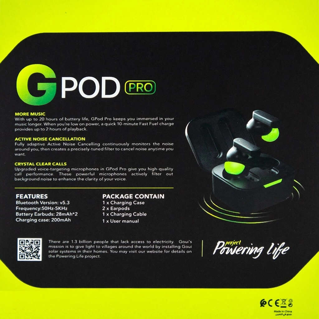 GPods Pro Wireless Earbud
