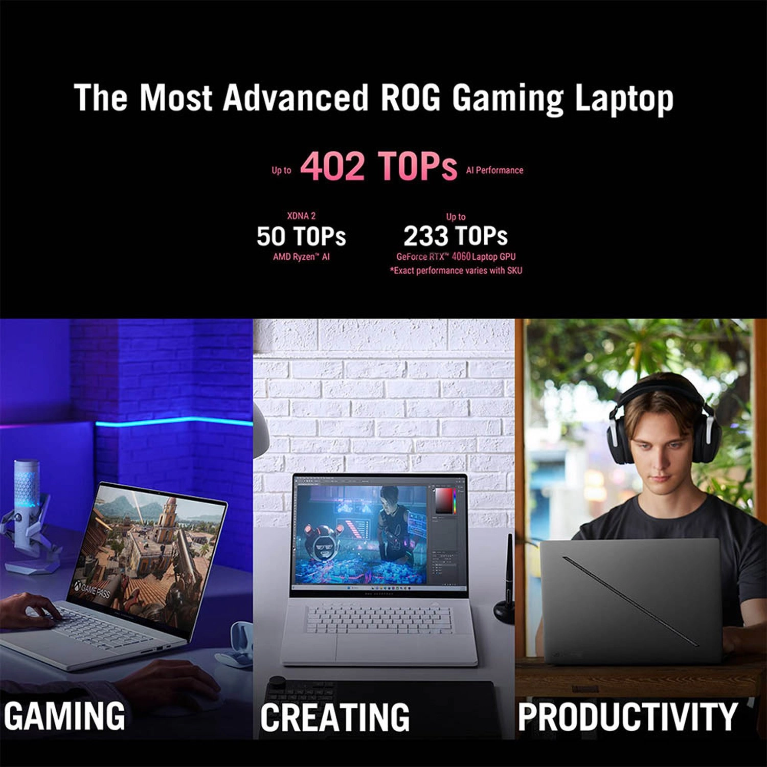 ROG Zephyrus G16 GA605WV-AI-OLED9132G - 16'' Ryzen AI 9 HX 370 32GB DDR5 1TB SSD