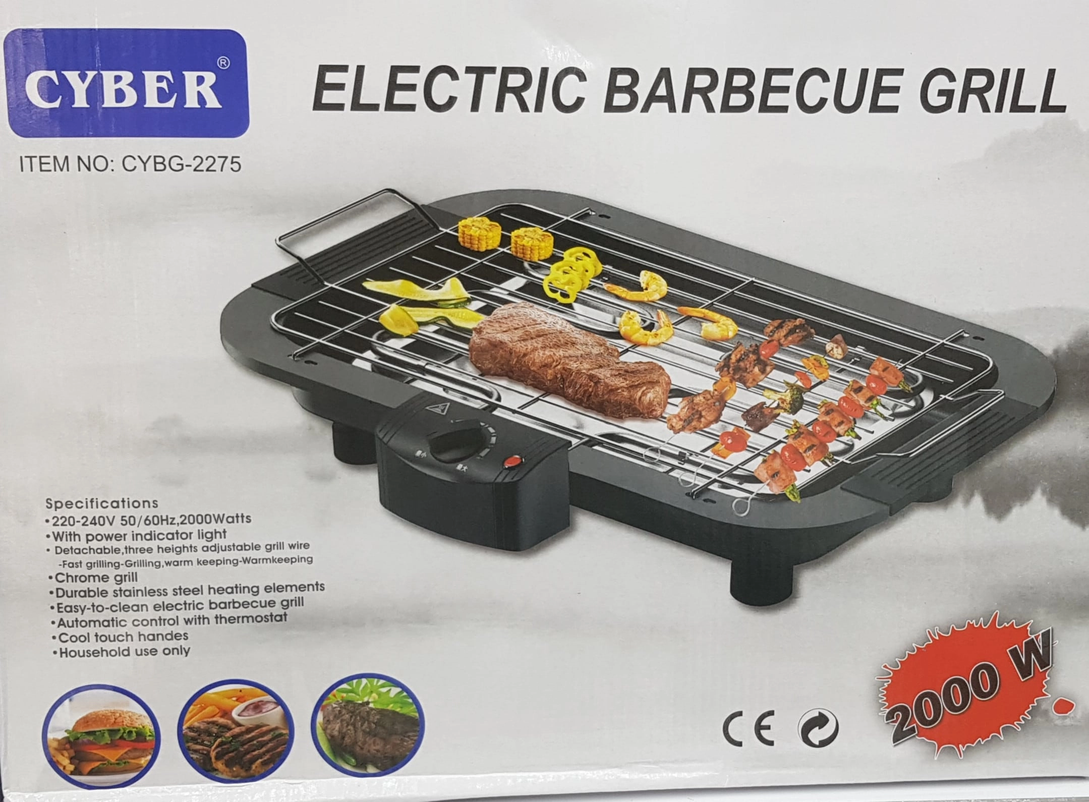 Cyber Electric Barbeque Grill