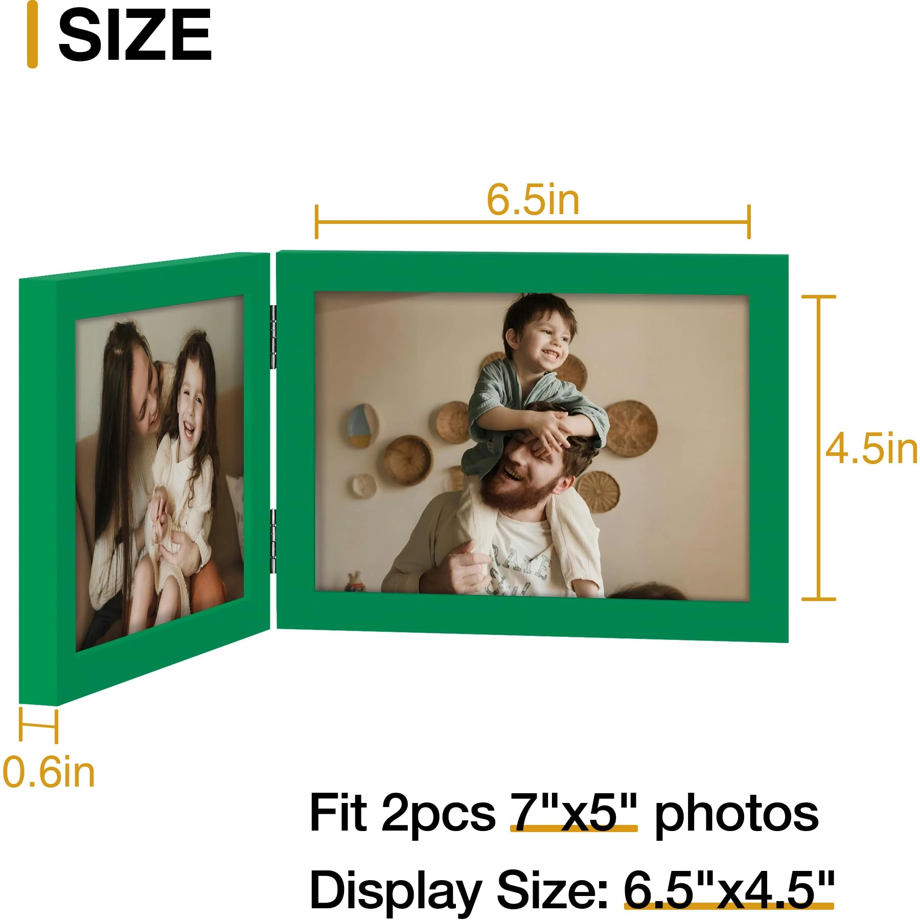 Double Picture Frame - 5x7 2