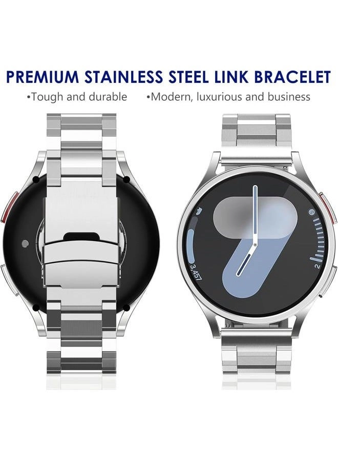 Stainless Steel Band - 20mm Silver Adjustable