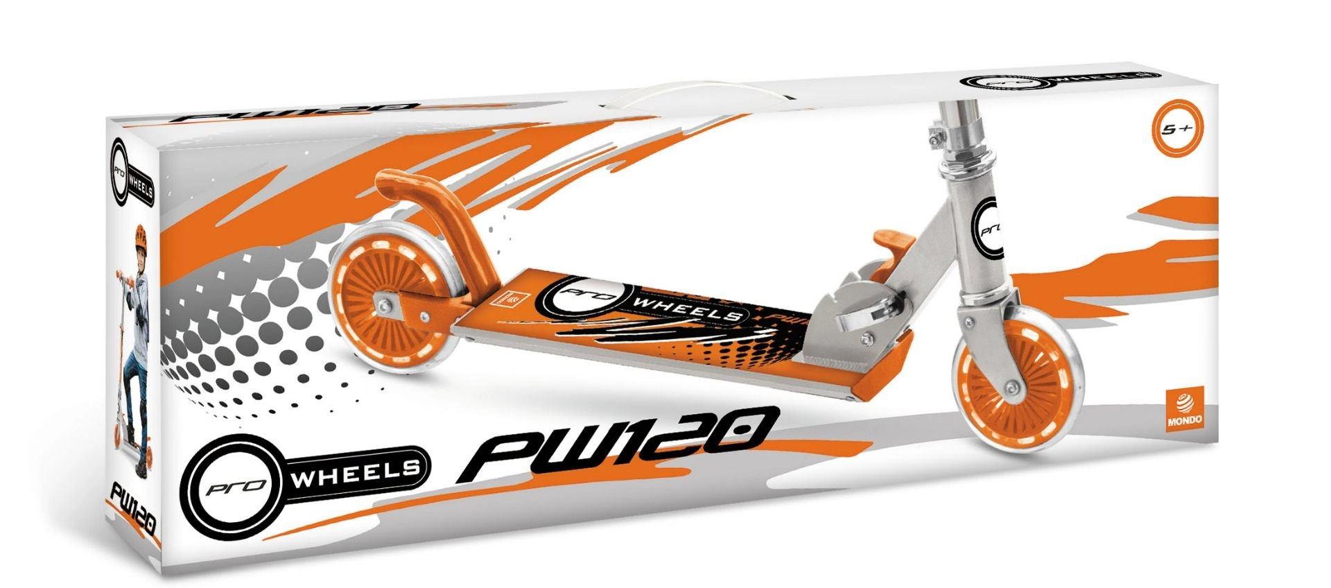 Fantasy pw120 2-Wheel Kick Scooter – 120mm Foldable