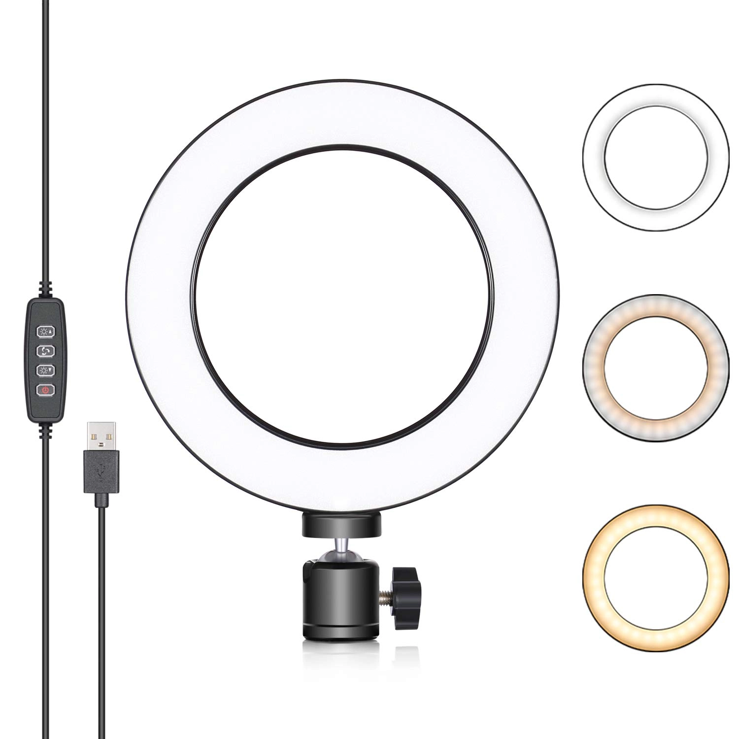 Neewer USB Ring Light - 6-inch