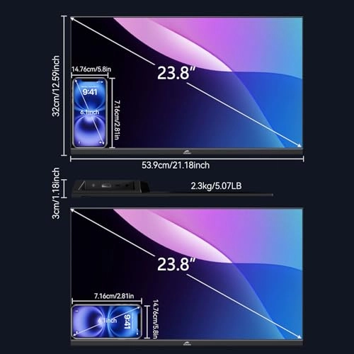 Portable Monitor - K-23.8-200hz-zj-DE 23.8 Inches 1920x1080