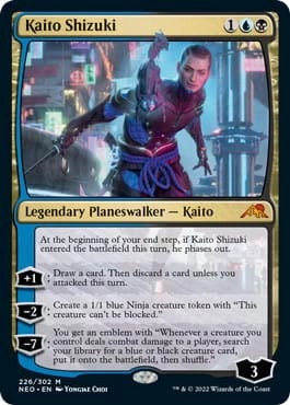 Wizards of the Coast Kaito Shizuki (226) - Kamigawa: Neon Dynasty