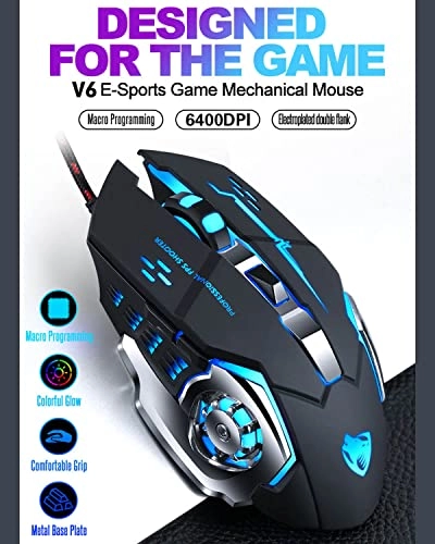 V6 Gaming Mouse - Wired