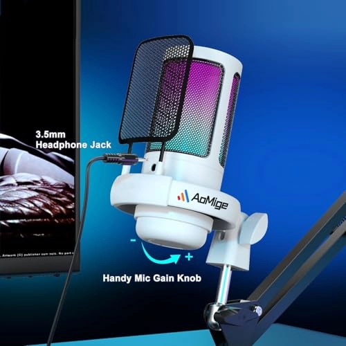 ME6S 3.5mm-Mini-Jack+USB Microphone