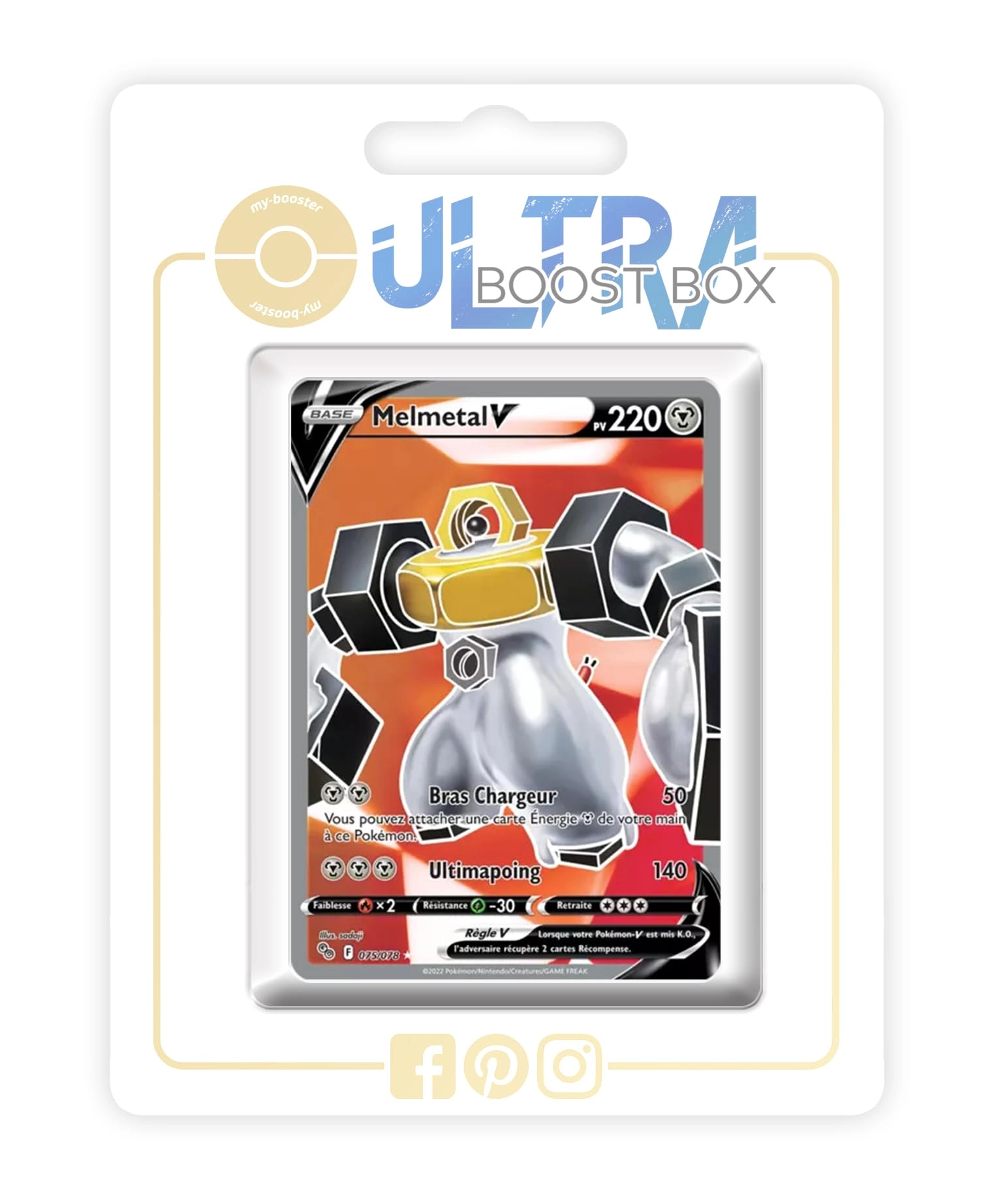 my-booster SWSH105-FR24-UB-075 - 3 years and up